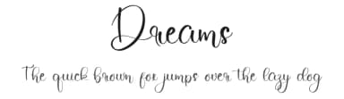 Dreams by PiPi Creative STUDIO — Script Handwritten Font — thumbnail 1