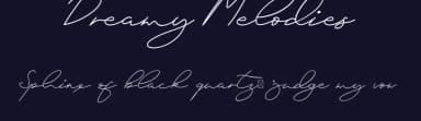 Dreamy Melodies by Edric Studio — Script Handwritten Font — thumbnail 2