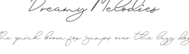 Dreamy Melodies by Edric Studio — Script Handwritten Font — thumbnail 1