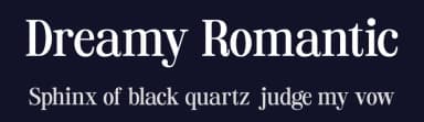 Dreamy Romantic by ReyreyBlue — Serif Font — thumbnail 2