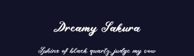 Dreamy Sakura by erlosDESIGN — Script Handwritten Font — thumbnail 2