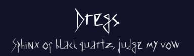 Dregs by Dregs — Script Handwritten Font — thumbnail 2