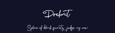 Drekmit by Vultype — Script Handwritten Font — thumbnail 2