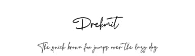 Drekmit by Vultype — Script Handwritten Font — thumbnail 1