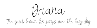 Driana by AEN Creative Studio — Script Handwritten Font — thumbnail 1