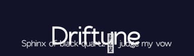 Driftune by VPcreativeshop — Sans Serif Font — thumbnail 2