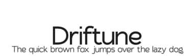 Driftune by VPcreativeshop — Sans Serif Font — thumbnail 1