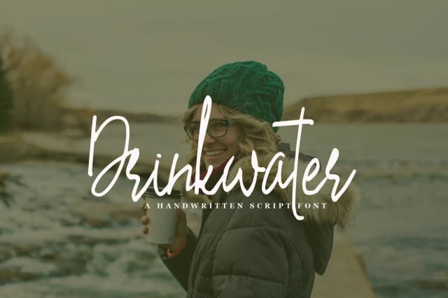 Drinkwater Font by Analogous — Script Handwritten Font