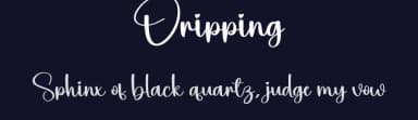 Dripping by Scratchones — Script Handwritten Font — thumbnail 2