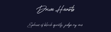 Drive Hearts by Maulana Creative — Script Handwritten Font — thumbnail 2