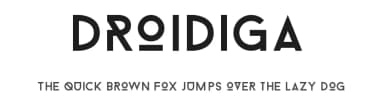 Droidiga by Anonymous foundry — Sans Serif Font — thumbnail 1