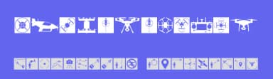 Drone by Glyphcraft — Dingbats Font — thumbnail 3