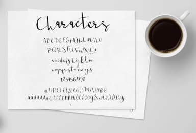 Drucci Font by Silvia Porcu — Script Handwritten Font — thumbnail 4