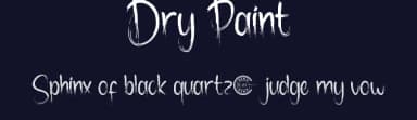 Dry Paint by RaisProject — Script Handwritten Font — thumbnail 2