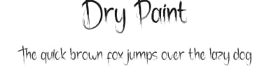 Dry Paint by RaisProject — Script Handwritten Font — thumbnail 1