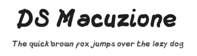 DS Macuzione by DLVASTF TypeSupply — Script Handwritten Font — thumbnail 1