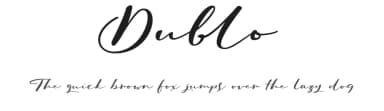 Dublo by Jroh Creative — Script Handwritten Font — thumbnail 1