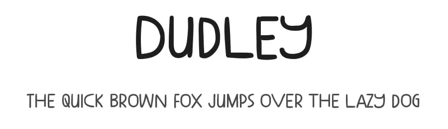 Dudley by Tokopress — Script Handwritten Font