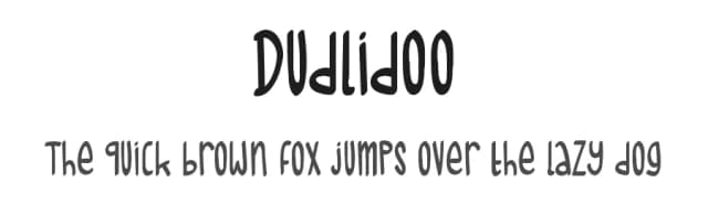 Dudlidoo by Tokopress — Script Handwritten Font