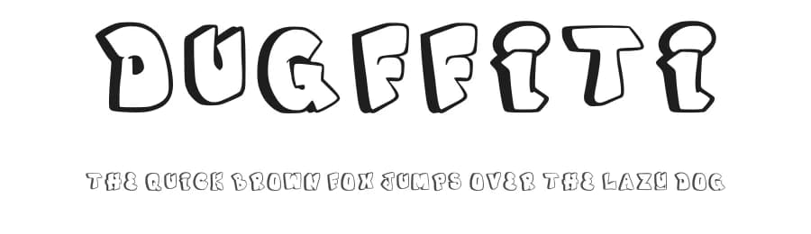 Dugffiti by Dug McUgly — Script Handwritten Font