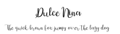 Dulce Nina by Suhandi — Script Handwritten Font — thumbnail 1