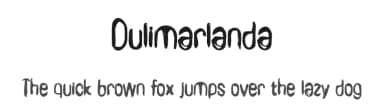 Dulimarlanda by Al Ghul — Script Handwritten Font — thumbnail 1
