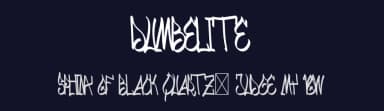 Dumbelite by Studio Hello Good — Script Handwritten Font — thumbnail 2
