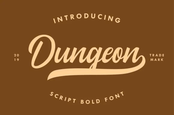 Dungeon Font by 78soeef Design — Script Handwritten Font