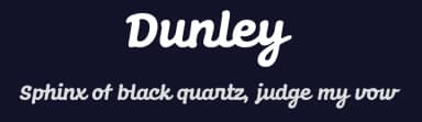 Dunley by Eko Bimantara — Script Handwritten Font — thumbnail 2