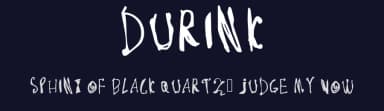 Durink by Anugerah Maulana — Script Handwritten Font — thumbnail 2