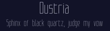 Dustria by Lerima — Sans Serif Font — thumbnail 2