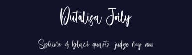 Dutalisa Joily by StringLabs Creative Studio — Script Handwritten Font — thumbnail 2