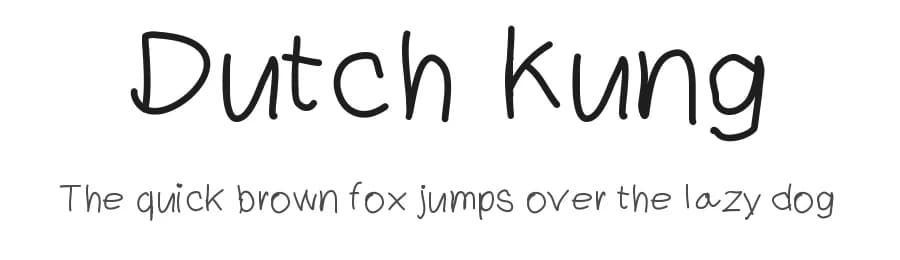 Dutch Kung by SddStudio1988 — Script Handwritten Font