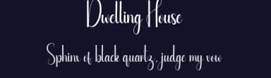 Dwelling House by Scratchones — Script Handwritten Font — thumbnail 2