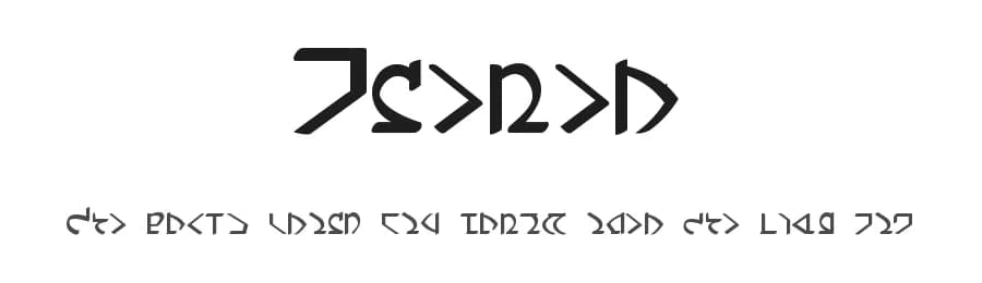 Dwemer by Pixel Sagas — Dingbats Font
