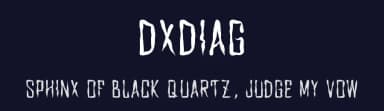 Dxdiag by Bastian Ahad — Script Handwritten Font — thumbnail 2