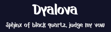Dyalova by Eddy Goodboy — Script Handwritten Font — thumbnail 2
