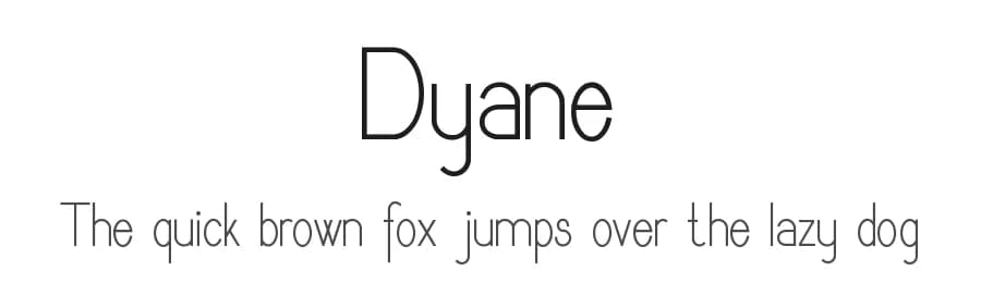 Dyane by Digital Typeface Studio — Sans Serif Font