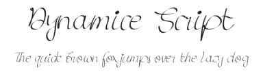 Dynamice Script by Edric Studio — Script Handwritten Font — thumbnail 1