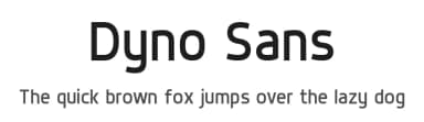 Dyno Sans by Jayvee Enaguas — Sans Serif Font — thumbnail 1