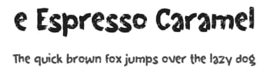 e Espresso Caramel by wepfont.com — Script Handwritten Font — thumbnail 1