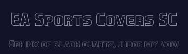 EA Sports Covers SC by koeiekat — Sans Serif Font — thumbnail 2