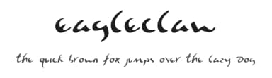 Eagleclaw by Iconian Fonts — Script Handwritten Font — thumbnail 1