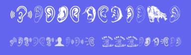 Ear by Woodcutter — Dingbats Font — thumbnail 3