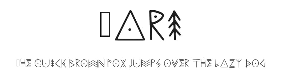 Eari by Marta Stachowiak — Dingbats Font