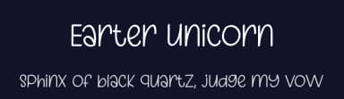 Earter Unicorn by Belina Studio — Script Handwritten Font — thumbnail 2
