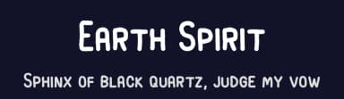 Earth Spirit by Chequered Ink — Script Handwritten Font — thumbnail 2