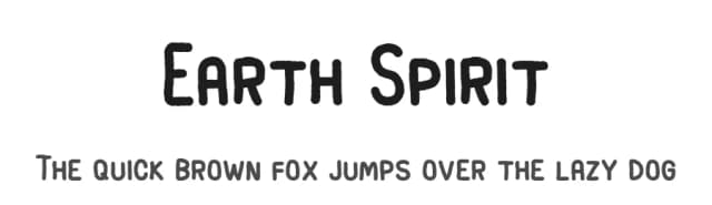 Earth Spirit by Chequered Ink — Script Handwritten Font