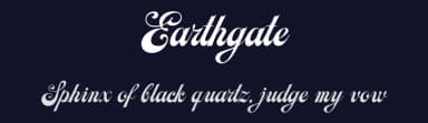 Earthgate by Letterhend Studio — Script Handwritten Font — thumbnail 2