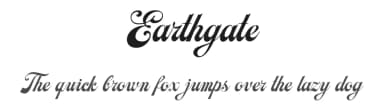 Earthgate by Letterhend Studio — Script Handwritten Font — thumbnail 1